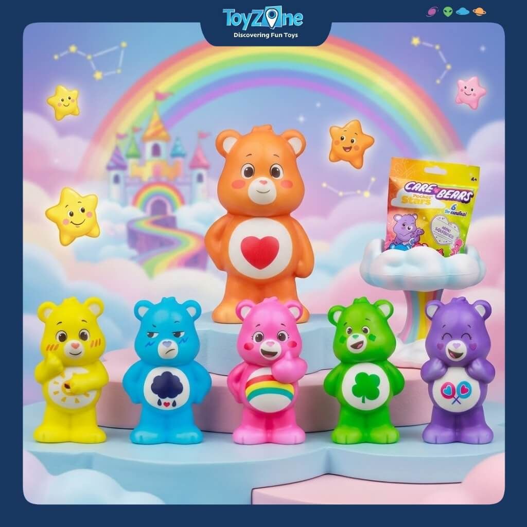 Mô hình Đồ Chơi Móc Khóa Blind Bag Care Bears Series 1 PMI Kids’ World