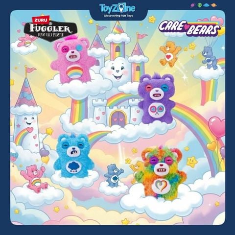 Mô hình đồ chơi sưu tầm Fuggler Care Bears 9inch ZURU TOYS