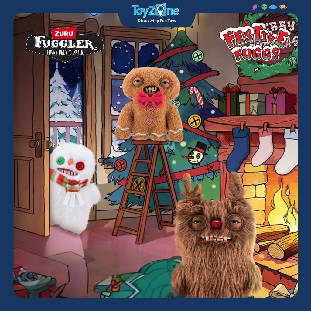 Mô hình đồ chơi sưu tầm Fuggler Festive Fuggs 9inch ZURU TOYS