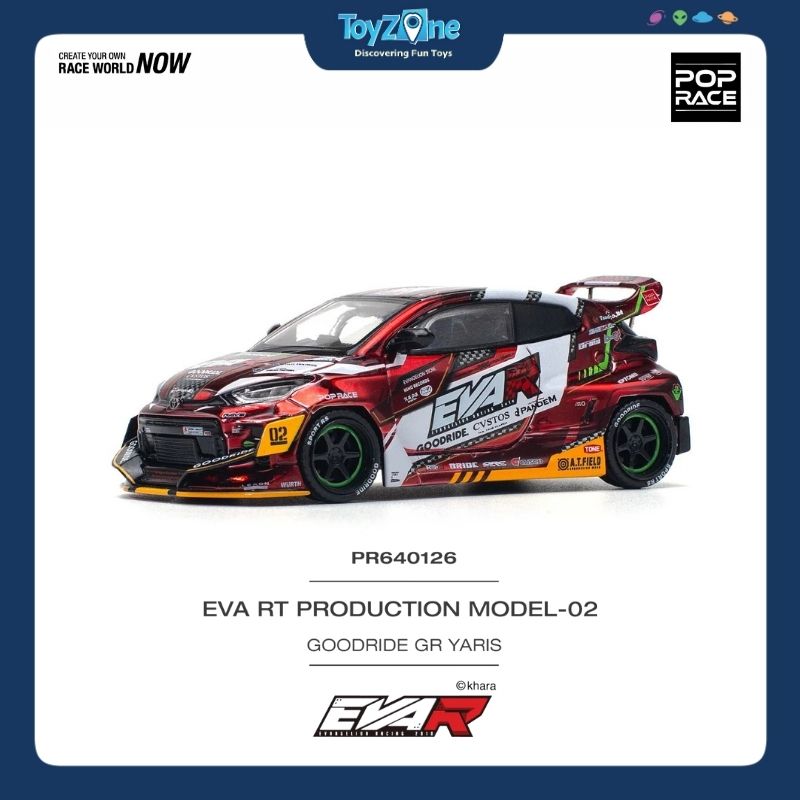 Mô hình xe Goodride GR Yaris 1:64 POP RACE