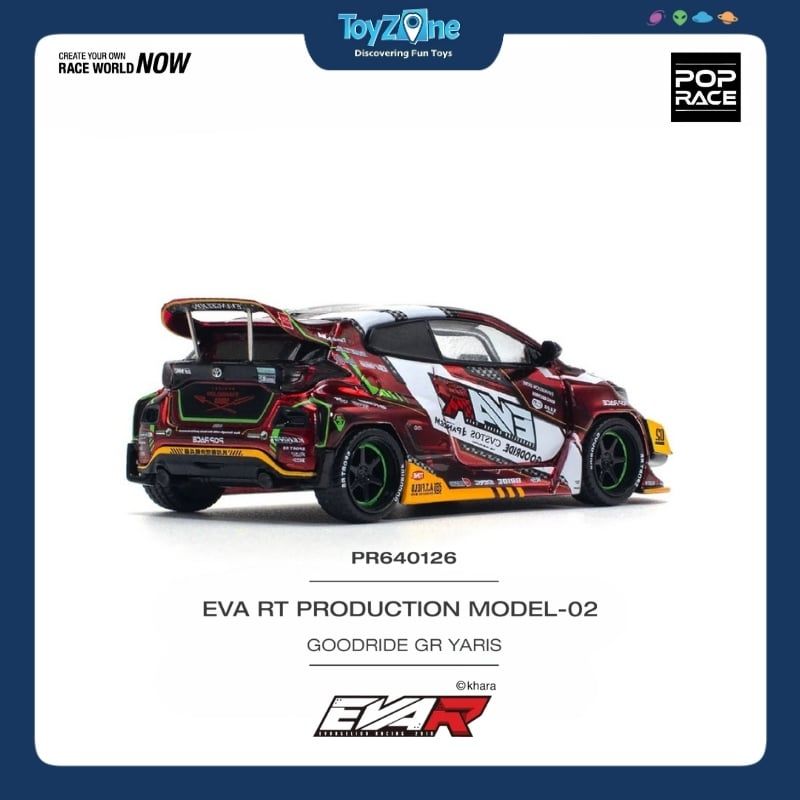 Mô hình xe Goodride GR Yaris 1:64 POP RACE