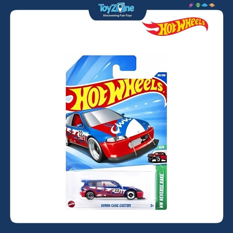 Đồ chơi mô hình xe Hot Wheels HW Reverse Rake chính hãng