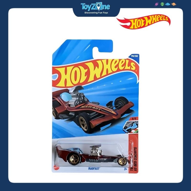 Đồ chơi mô hình xe Hot Wheels Track Aces As Des Circuits chính hãng