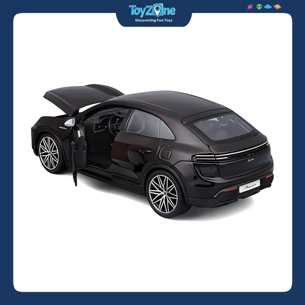 Mô hình xe Porsche Macan Turbo Electric 2024 1:24 BBURAGO