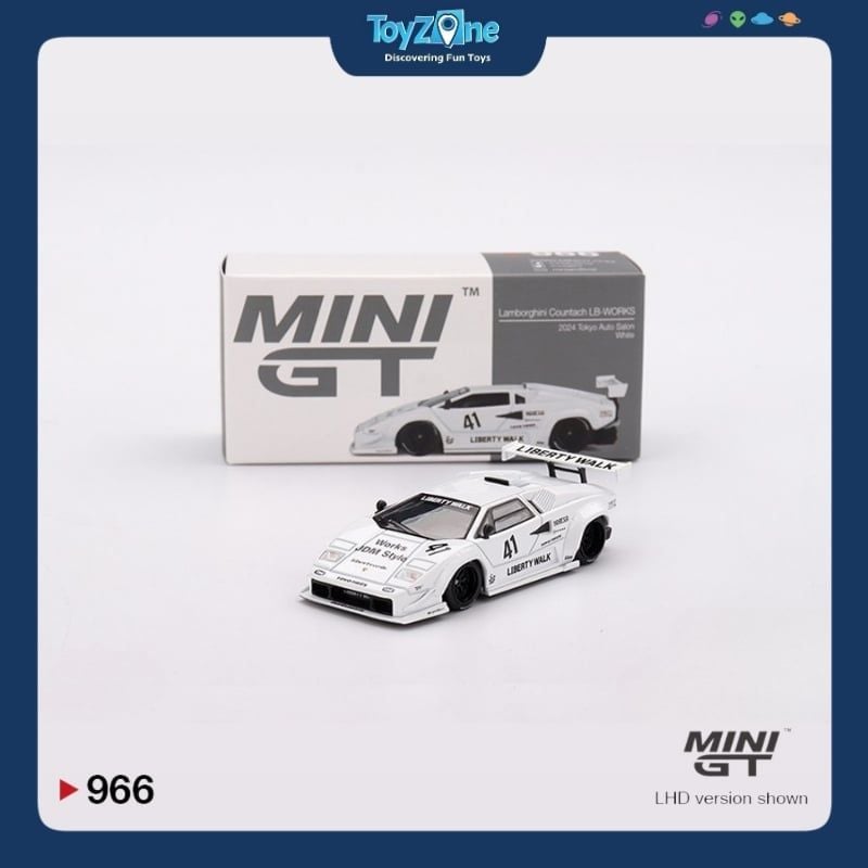 Mô hình xe Lamborghini Countach LB-WORKS 1:64 MiniGT