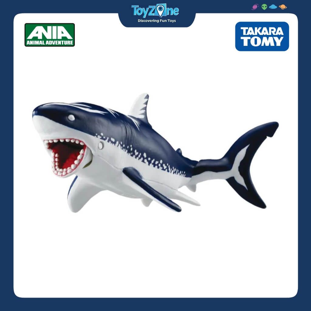 Mô hình đồ chơi Cá Mập Khổng Lồ ANIA Kingdom Megallo ( Megalodon ) TAKARA TOMY