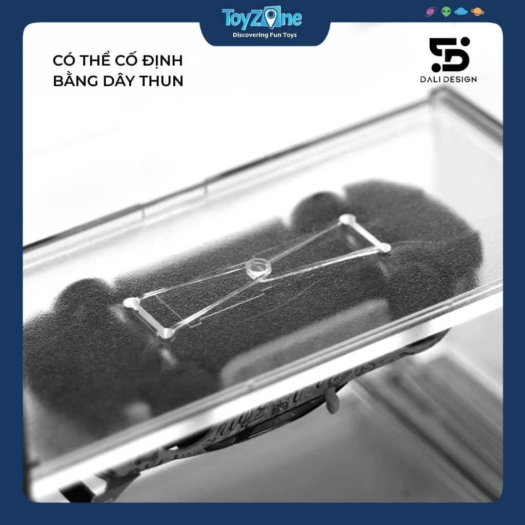 Hộp Mica Trưng Bày Mô Hình Xe 2 Tầng 1:64 Dali Design