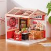Mô hình lắp ráp nhà nhựa DIY Tiệm Lẩu Panda Hot Pot Rolife Panda Hot Pot DW020 ROBOTIME
