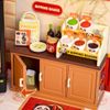 Mô hình lắp ráp nhà nhựa DIY Tiệm Lẩu Panda Hot Pot Rolife Panda Hot Pot DW020 ROBOTIME