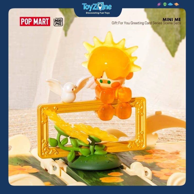 Mô hình đồ chơi Blind box Gift For You Greeting Card Series Scene Sets ( Món Quà Cho Bạn ) POP MART