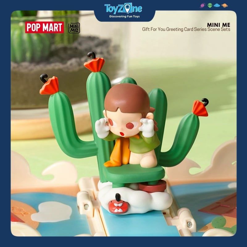 Mô hình đồ chơi Blind box Gift For You Greeting Card Series Scene Sets ( Món Quà Cho Bạn ) POP MART
