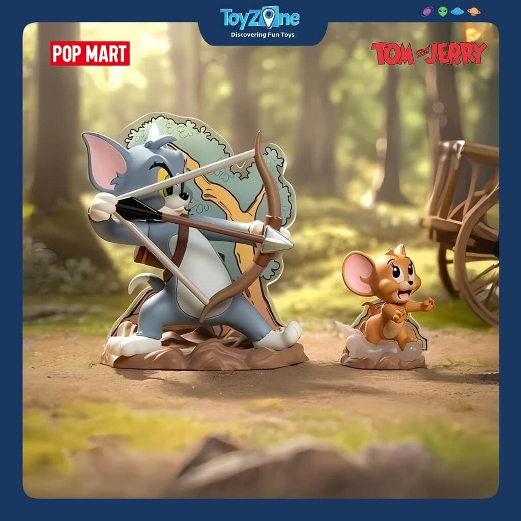 Mô hình đồ chơi Blind box Tom And Jerry Forbidden Compass Series Figure POP MART
