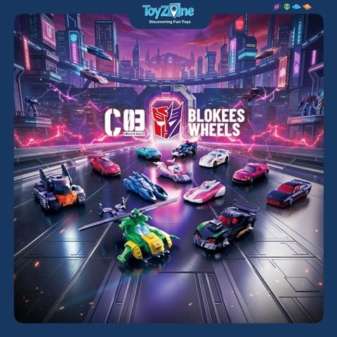 Mô hình đồ chơi lắp ráp Blind box Transformers Wheels C03 Wreck'N Rule 2 BLOKEES