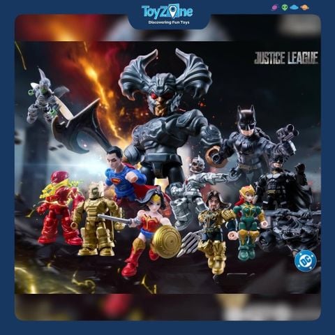 Mô hình đồ chơi lắp ráp DC Justice League Defender Version 02 Model Kits BLOKEES