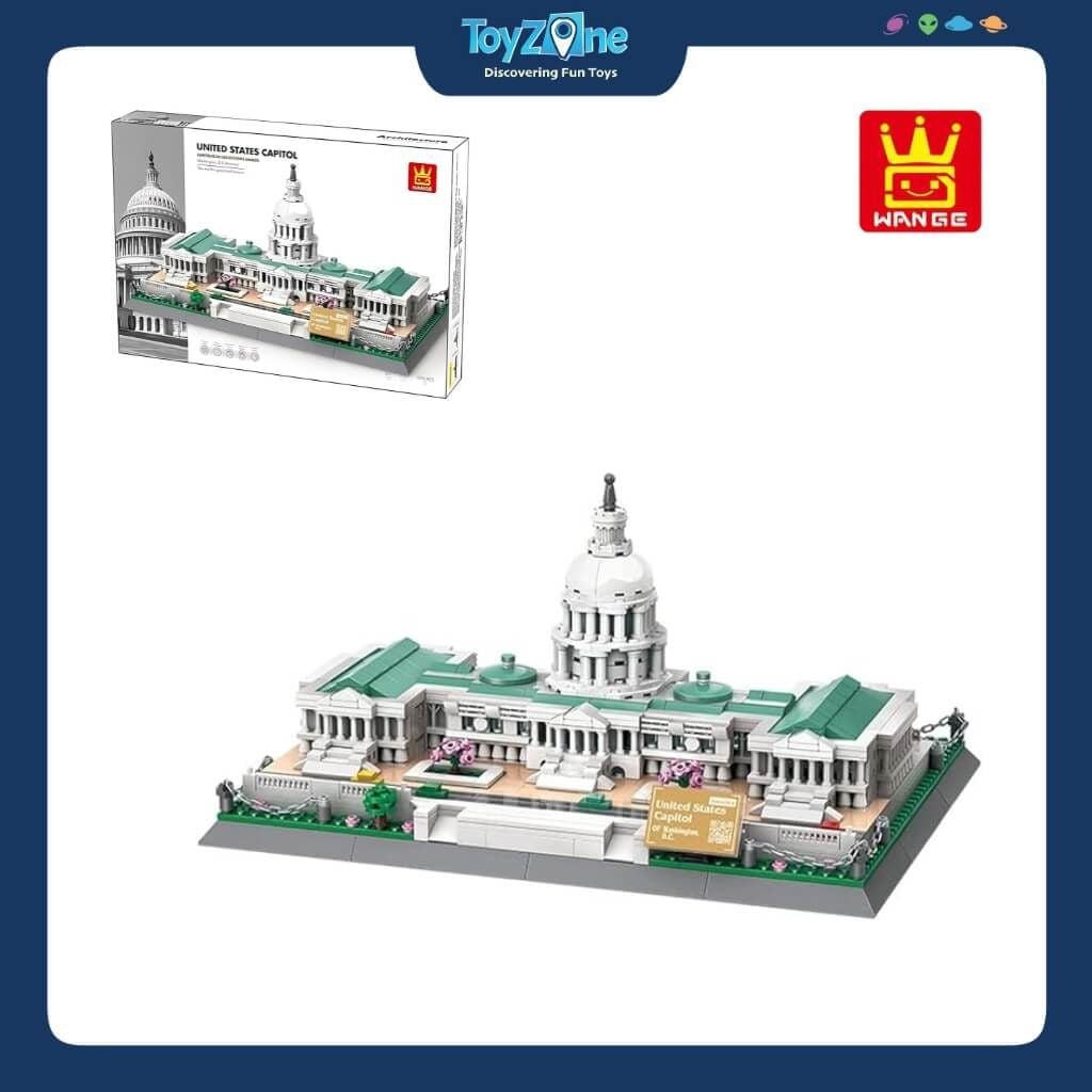 Bộ đồ chơi lắp ráp mô hình Công Trình Kiến Trúc Wange
