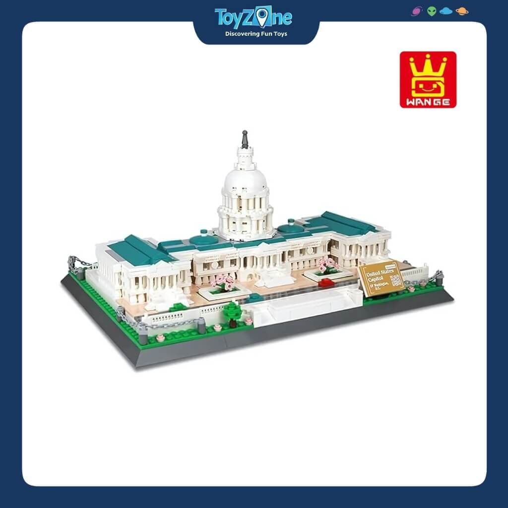 Bộ đồ chơi lắp ráp mô hình Công Trình Kiến Trúc Wange