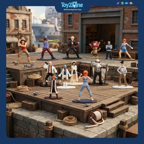 Đồ Chơi Mô Hình Sưu Tầm JADA TOYS One Piece 1.65 inch Nanofigs Blind Bag