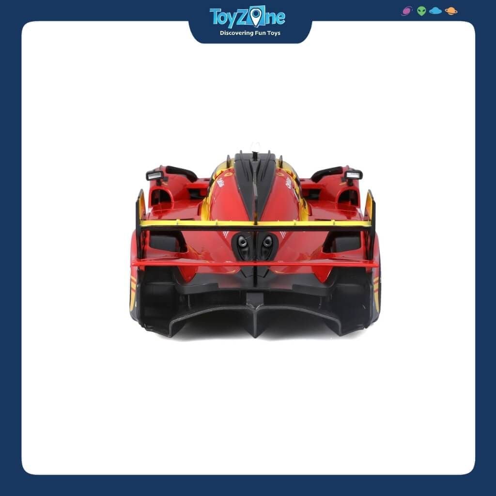 Mô hình xe Ferrari Racing 499P Le Mans Hypercar 2024 Champion 1:18 BBURAGO