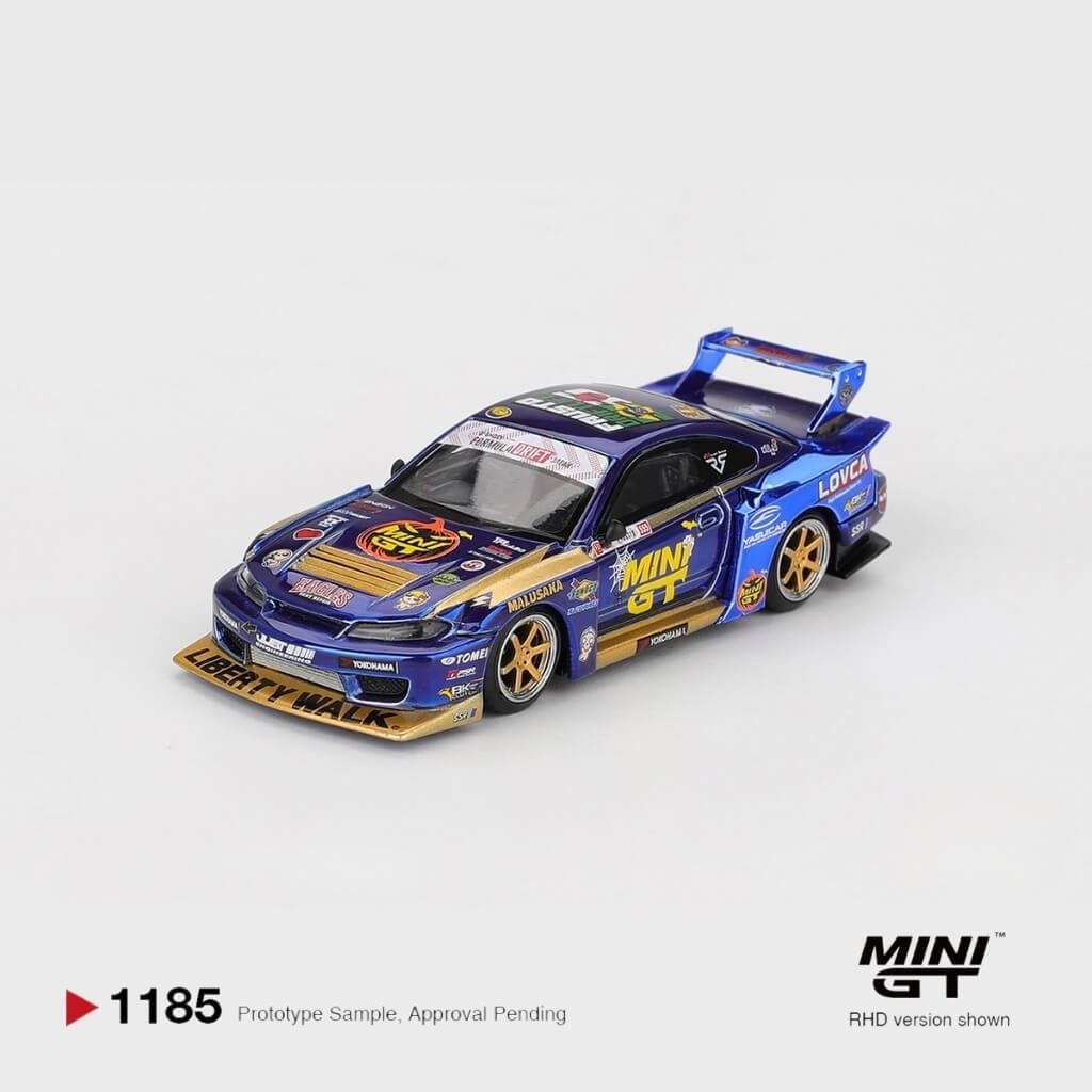 Mô hình xe Nissan LB-Super Silhouette S15 Silvia 1:64 MiniGT