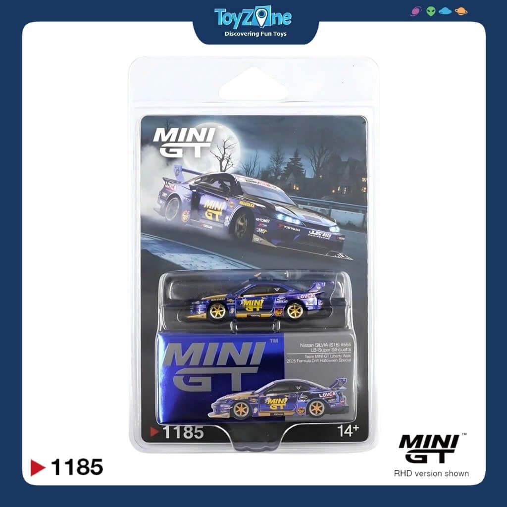 Mô hình xe Nissan LB-Super Silhouette S15 Silvia 1:64 MiniGT