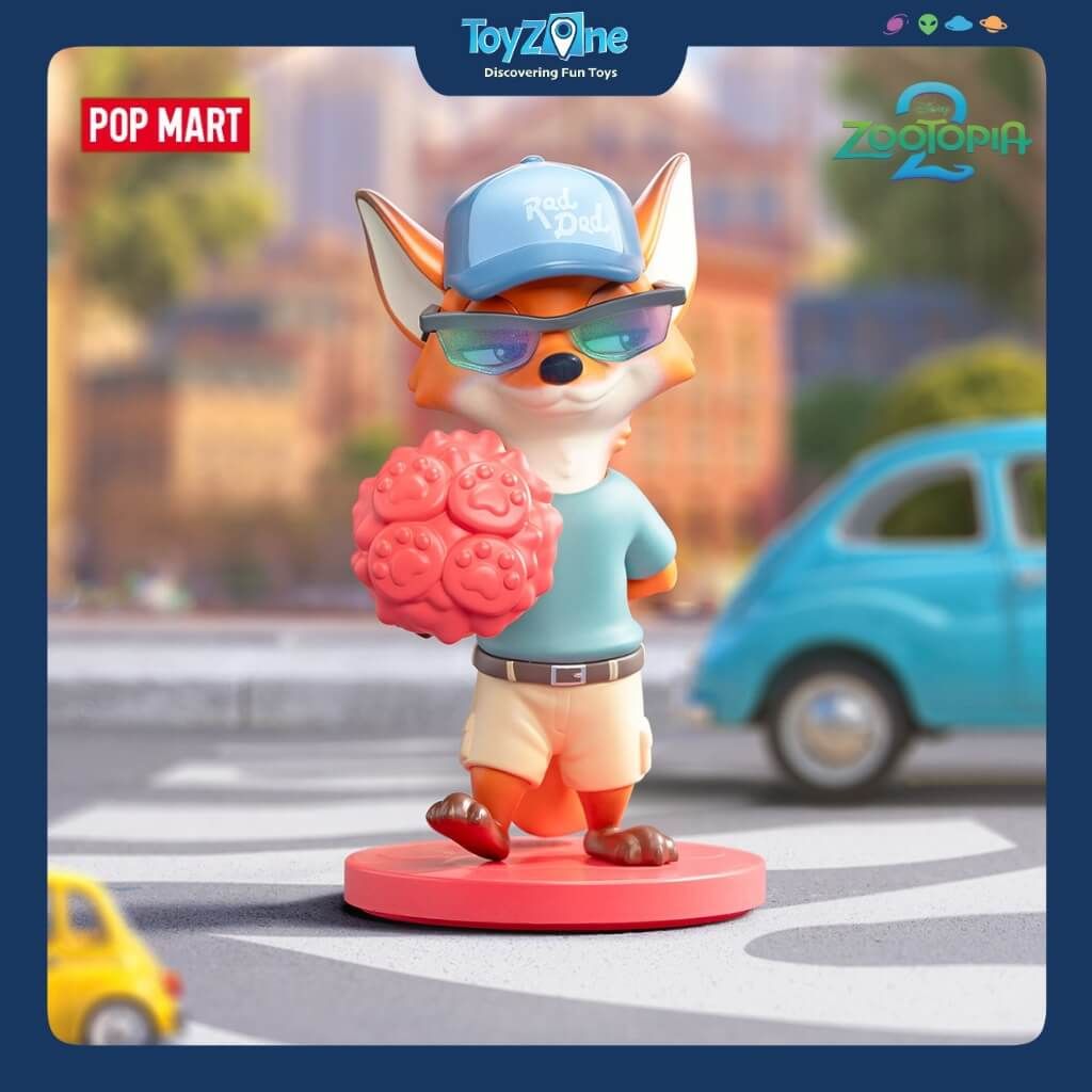Mô hình đồ chơi Blind box Disney Zootopia: Next Adventure ( Cuộc Phiêu Lưu Tiếp Theo ) Series Figures POP MART