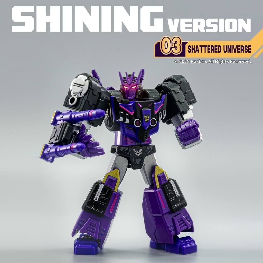 Mô hình đồ chơi lắp ráp Blind box Transformers Shining Version 03 Shattered Universe BLOKEES