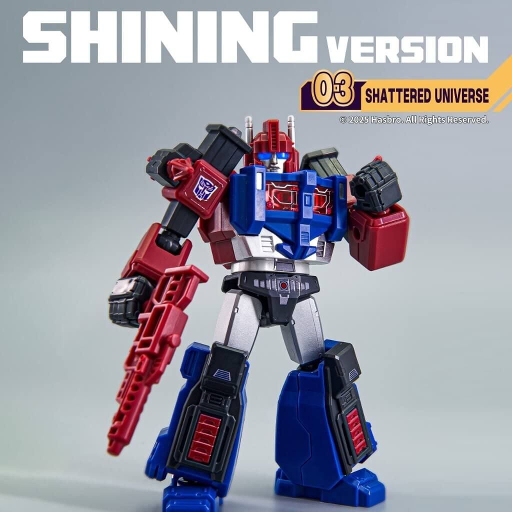 Mô hình đồ chơi lắp ráp Blind box Transformers Shining Version 03 Shattered Universe BLOKEES