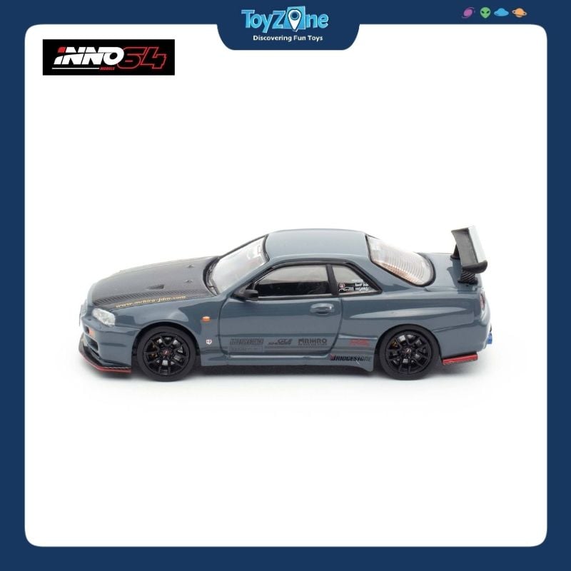 Mô hình xe Nissan Skyline GT-R R34 Top Secret 1:64 INNO64