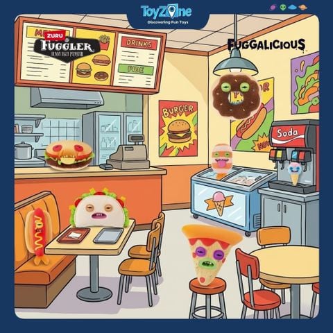 Mô hình đồ chơi sưu tầm Blind box Fuggler Fuggalicious 9inch ZURU TOYS