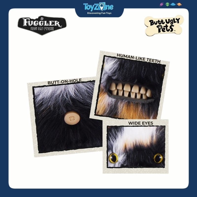 Mô hình đồ chơi sưu tầm Fuggler Butt Ugly Pets 9inch ZURU TOYS