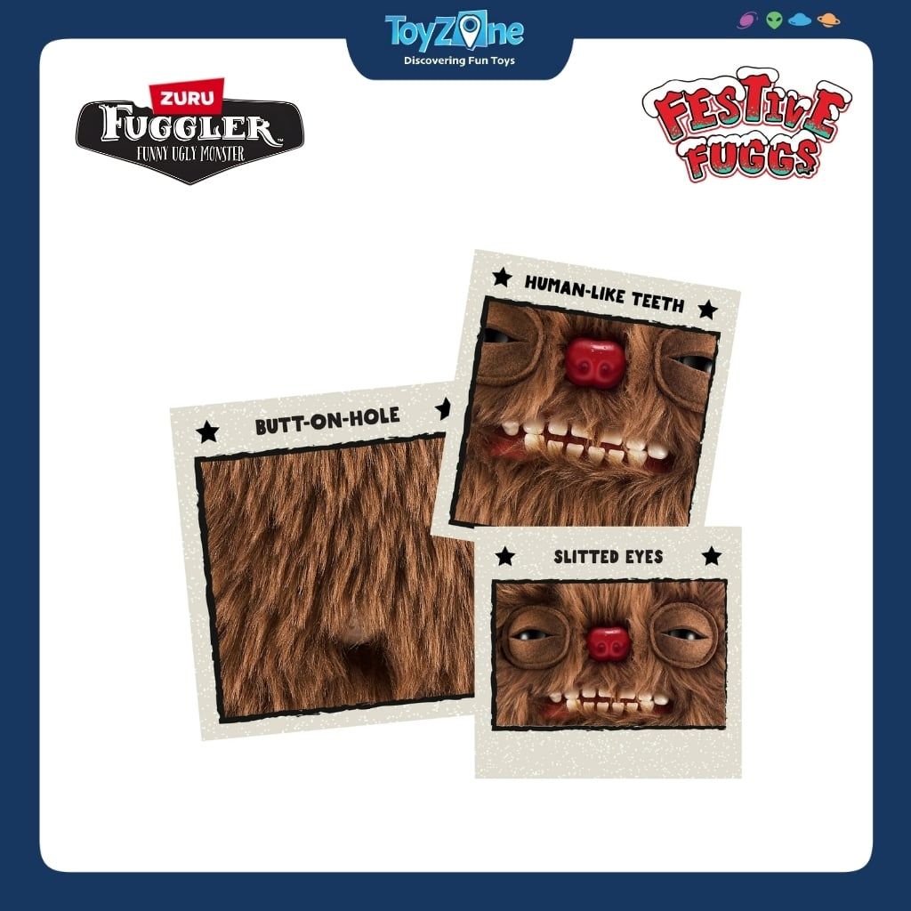 Mô hình đồ chơi sưu tầm Fuggler Festive Fuggs 9inch ZURU TOYS