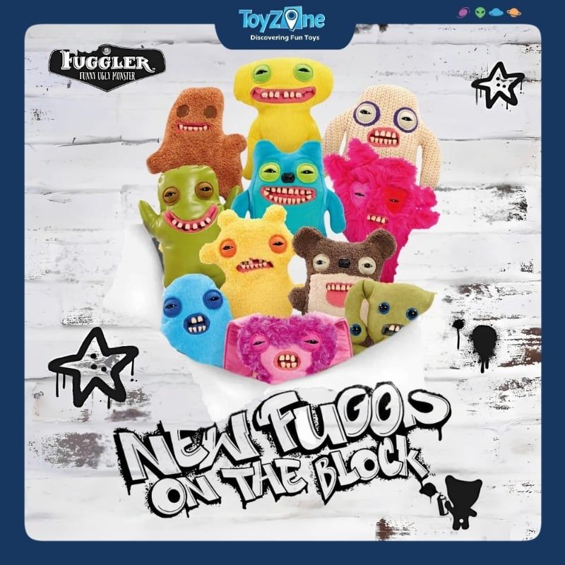 Mô hình đồ chơi sưu tầm Fuggler New Fuggs On The Block 9inch ZURU TOYS