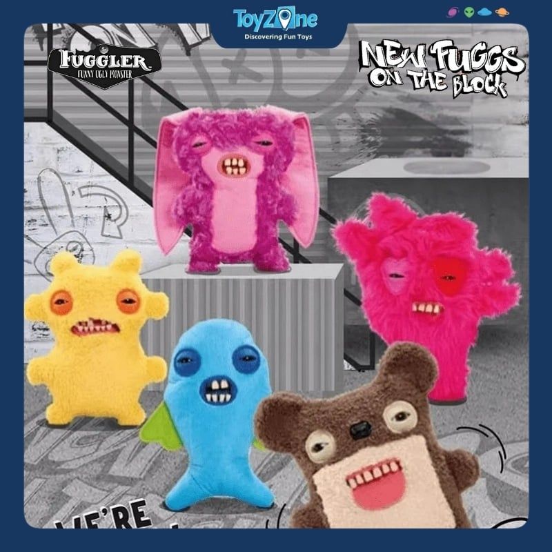 Mô hình đồ chơi sưu tầm Fuggler New Fuggs On The Block 9inch ZURU TOYS
