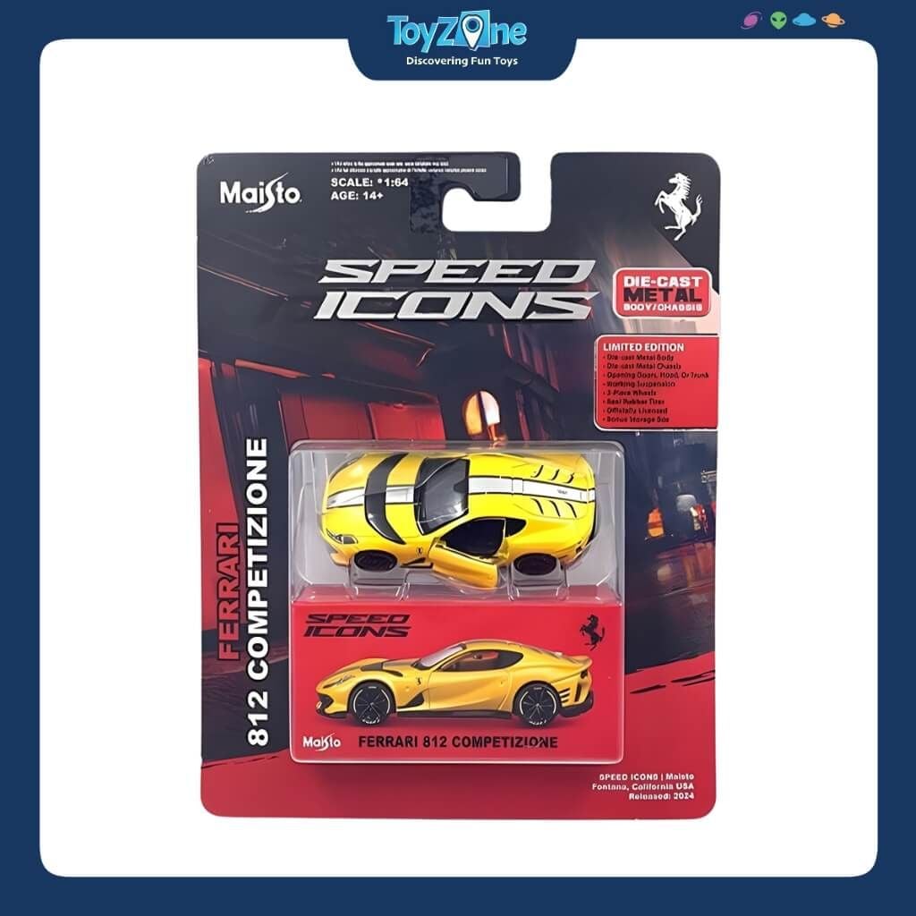 Mô hình xe Ferrari 812 Competizione - Speed Icons 1:64 MAISTO