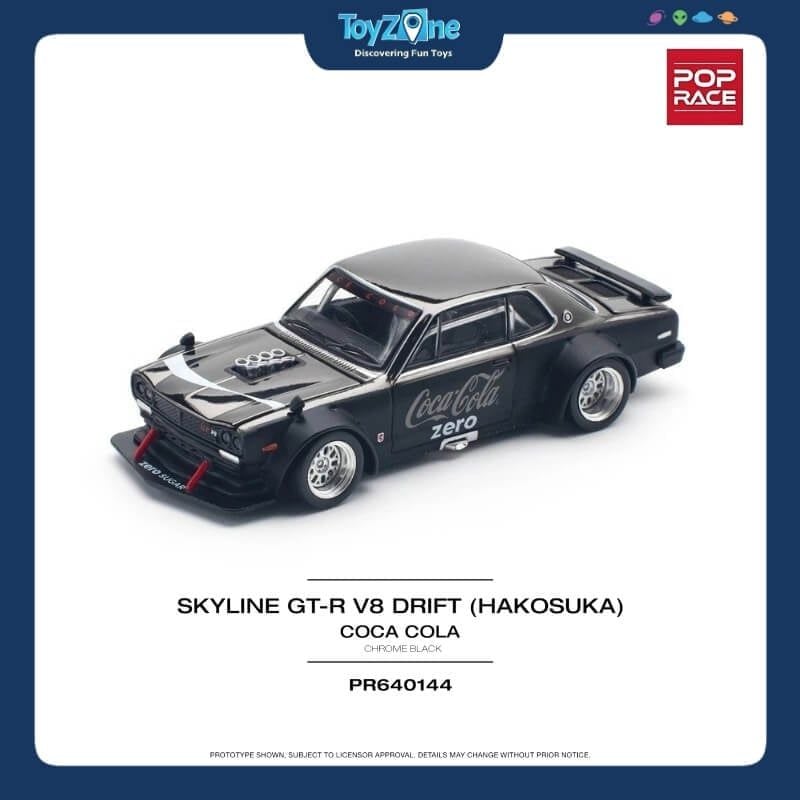 Mô hình xe Nissan Skyline GT-R V8 Drift ( Hakosuka ) 1:64 POP RACE