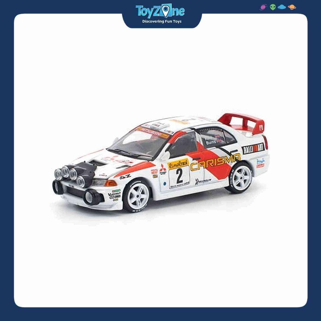 Mô hình xe Mitsubishi Lancer Evolution IV 1:64 POP RACE
