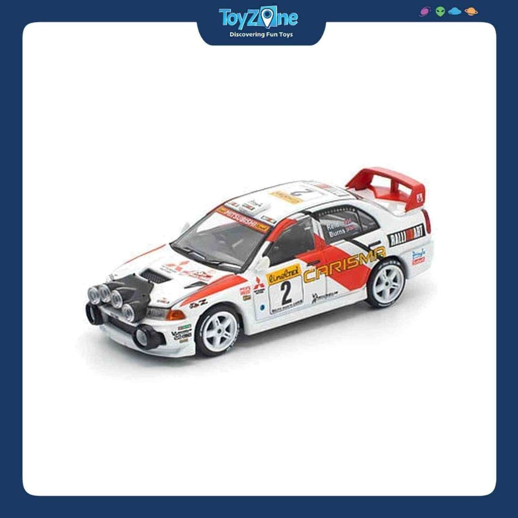 Mô hình xe Mitsubishi Lancer Evolution IV 1:64 POP RACE