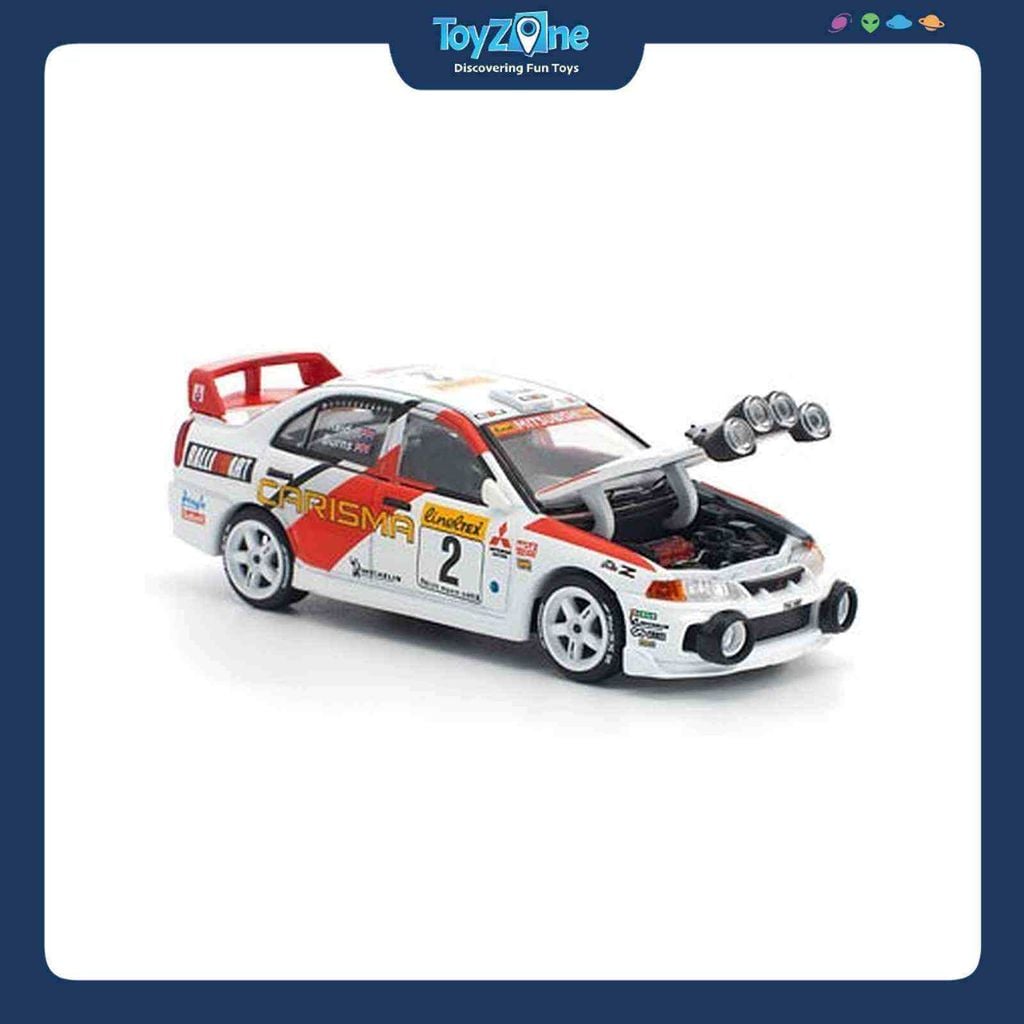 Mô hình xe Mitsubishi Lancer Evolution IV 1:64 POP RACE