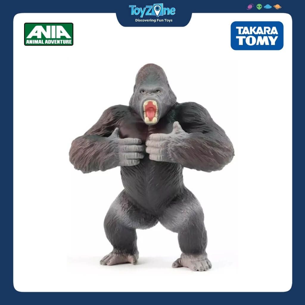 Mô hình đồ chơi Động Vật Khỉ Đột ANIA AS-36 Gorilla ( Wild ver. ) TAKARA TOMY