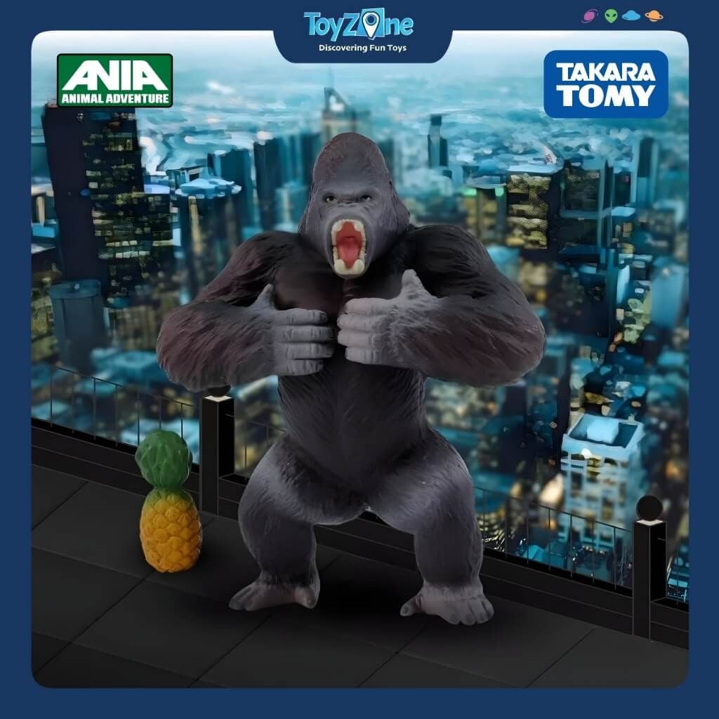 Mô hình đồ chơi Động Vật Khỉ Đột ANIA AS-36 Gorilla ( Wild ver. ) TAKARA TOMY