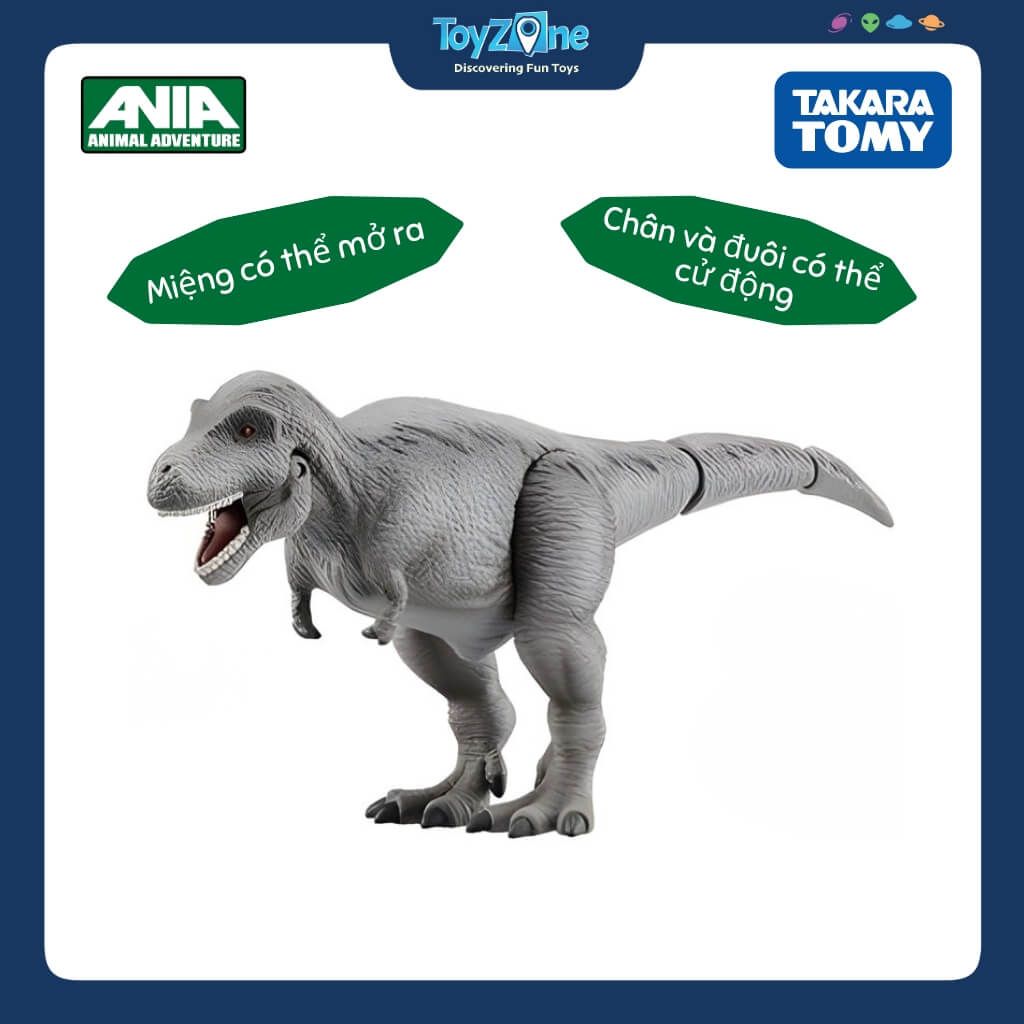Mô hình đồ chơi Khủng Long Bạo Chúa T-rex ANIA AL-13 Tyrannosaurus ( Feathered Ver. ) TAKARA TOMY