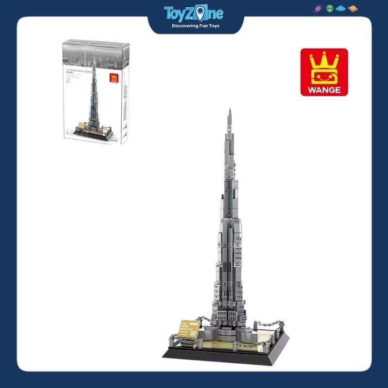 Bộ đồ chơi lắp ráp mô hình Công Trình Kiến Trúc Wange