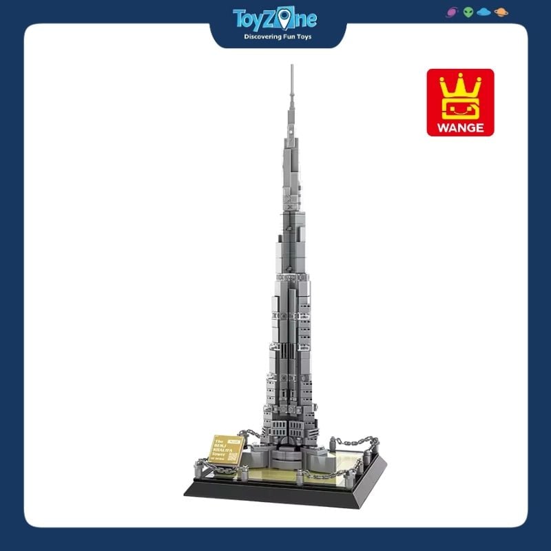 Bộ đồ chơi lắp ráp mô hình Công Trình Kiến Trúc Wange