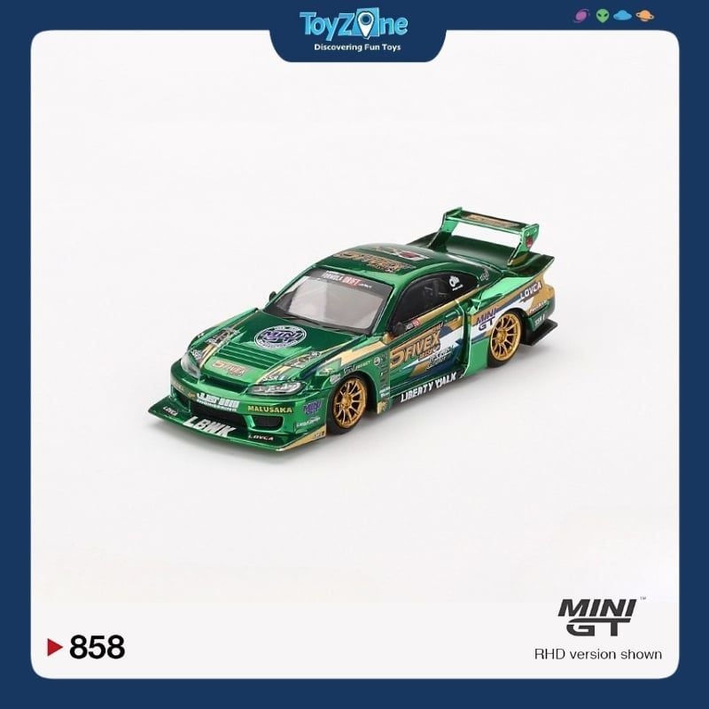 Mô hình xe Nissan LB-Super Silhouette S15 Silvia 1:64 MiniGT