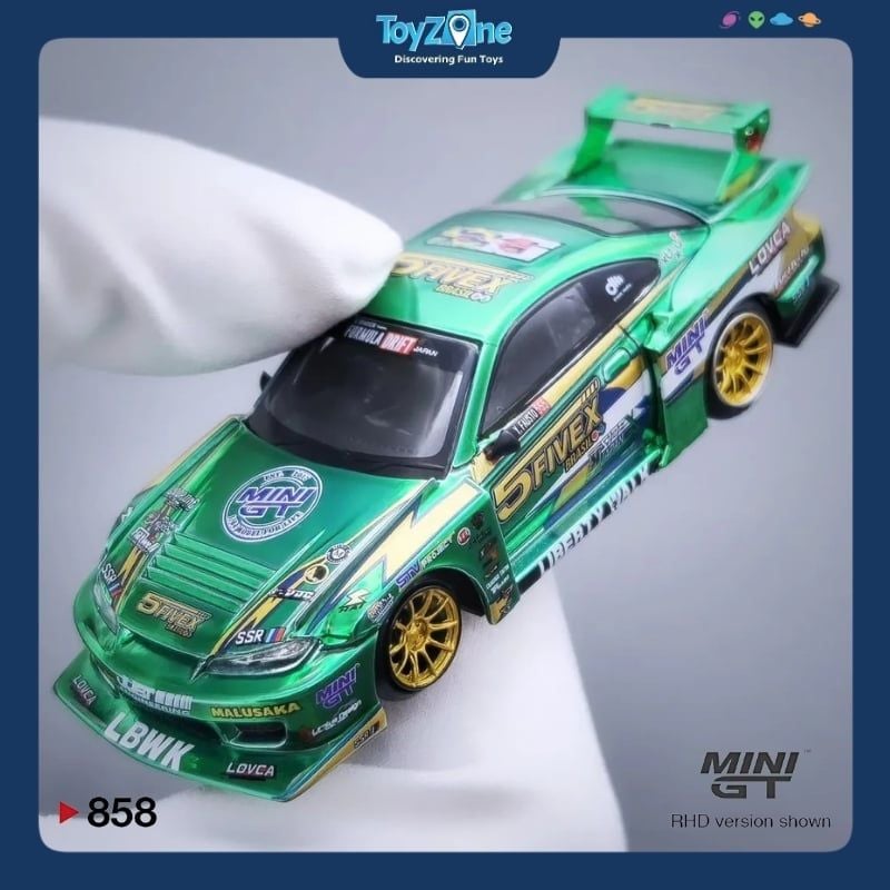 Mô hình xe Nissan LB-Super Silhouette S15 Silvia 1:64 MiniGT