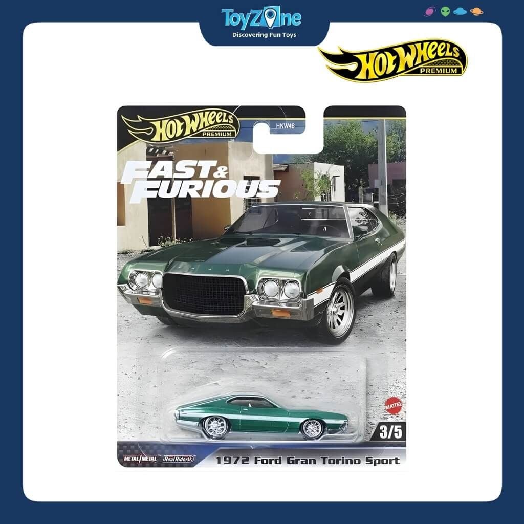 Mô hình xe Hot Wheels Premium Fast And Furious Series chính hãng