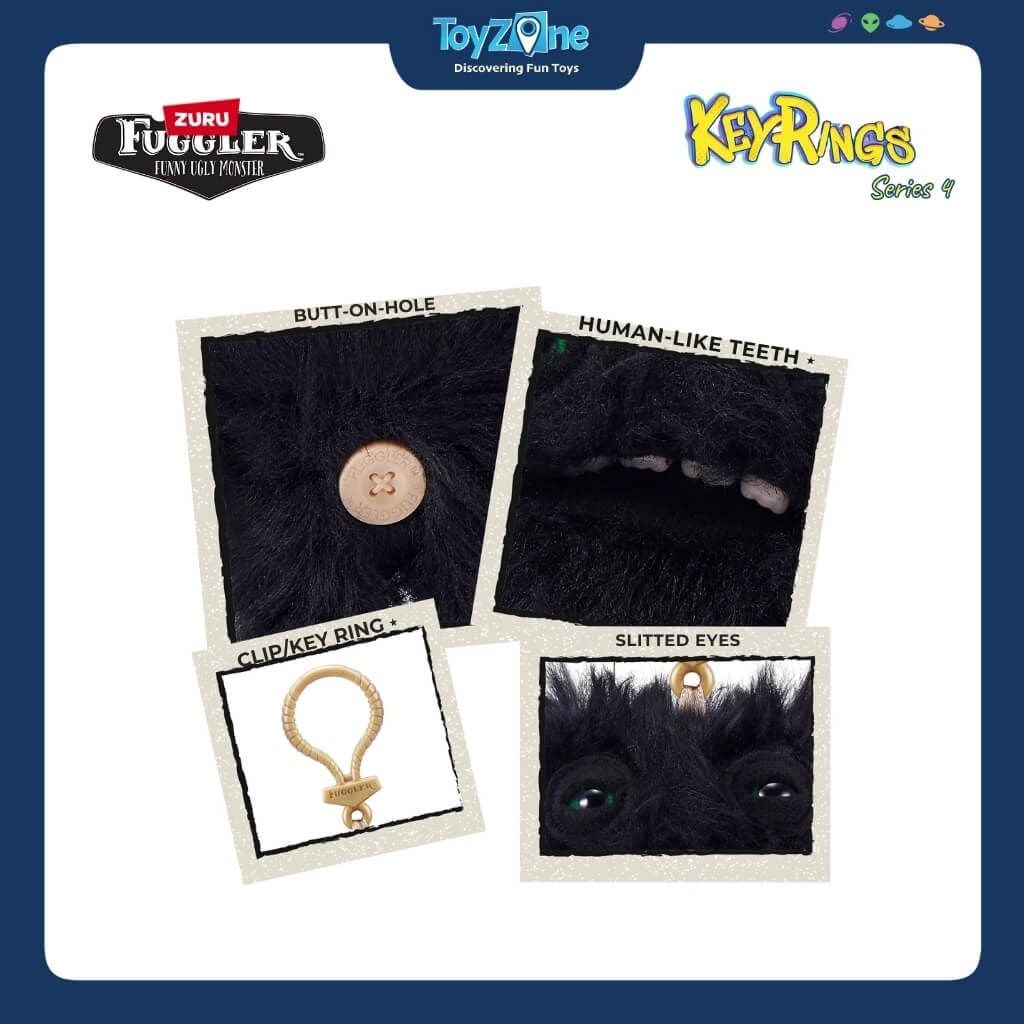 Mô Hình Đồ Chơi Sưu Tầm Móc Khoá Fuggler Keyrings Ver 4 5inch ZURU TOYS