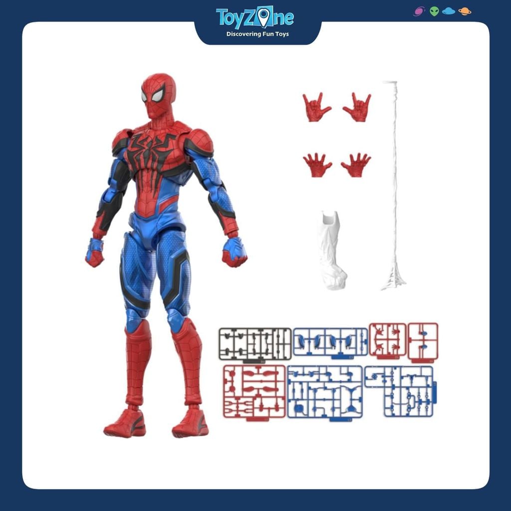 Mô hình lắp ráp Marvel Rivals-Champion Class 06 Spider Man EM12 BLOKEES