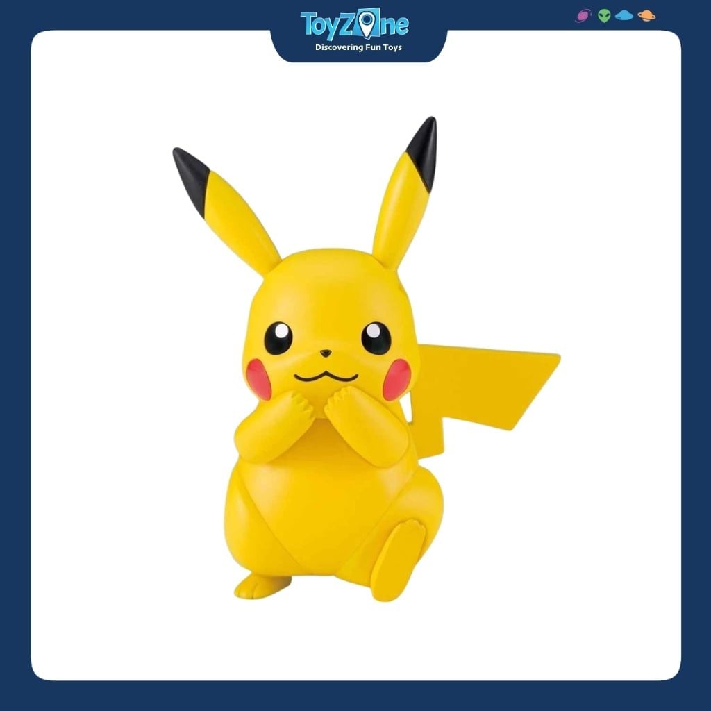 Mô hình lắp ráp Pokemon Plamo Collection Select Series Plastic Model Kit BANDAI