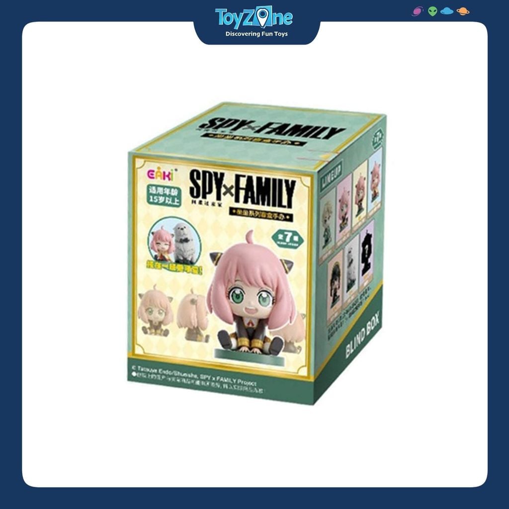 Mô hình Blind box Spy x Family Play House Sit-Sit Series EAKI